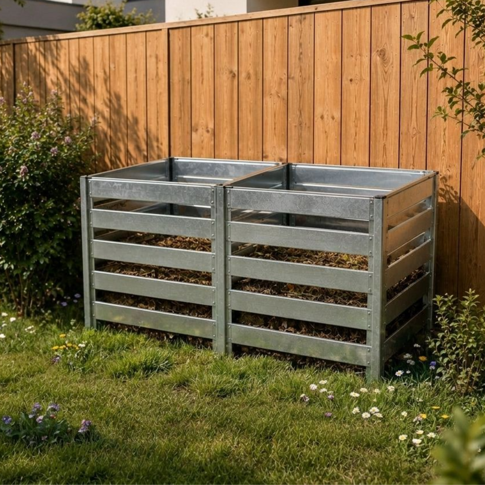 Composteur + Module d’extension de Jardin Timbela M800 + M800A / 704L ...