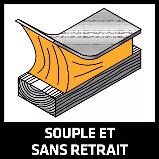 Mastic-colle souple SIKA Sika Fixotuile - Terre cuite - 300ml - 4