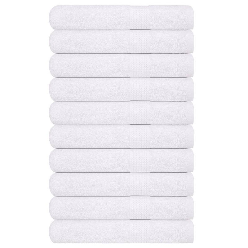 Ręczniki, FROGN, 10 szt., białe, 100x200 cm, 360 g/m² vidaXL
