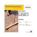 Sable polymère pour remplissage de joints de pavés et dalles SIKA ...