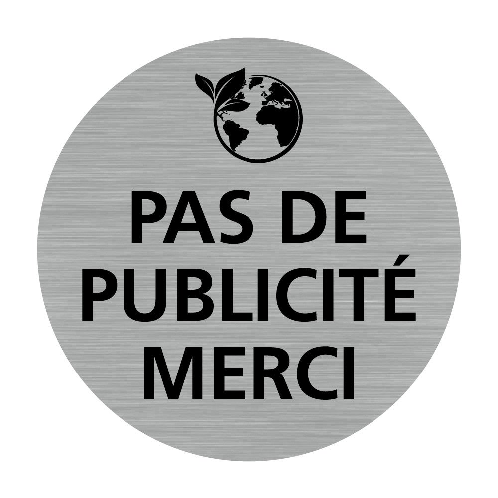 Plaque De Porte Ronde Aluminium 75 Mm — Pictogramme Couteau/fourchette — Pour Cuisine, Cantine, Restaurant — Autocollant Double Face