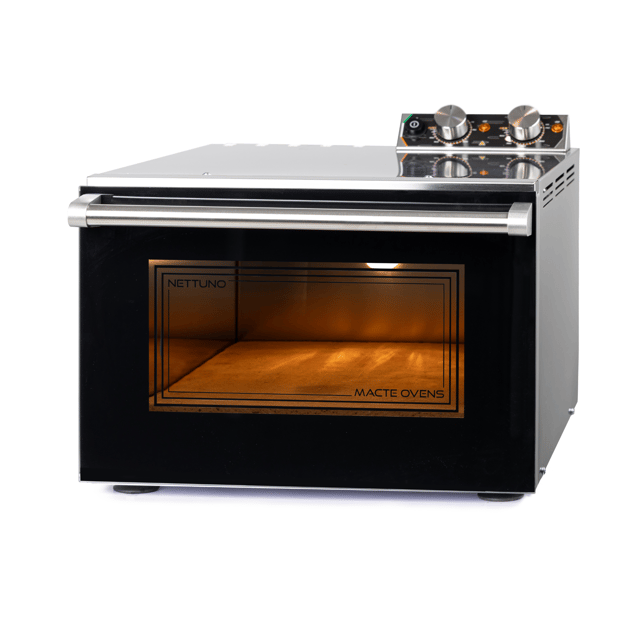Macte Ovens Nettuno (Black) - Forno elettrico per pizza