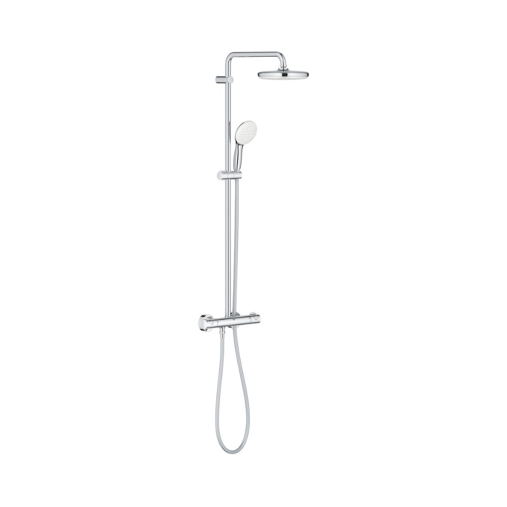 Sistem de dus Grohe 26811001, 210 mm, 1 bar, 110 mm, 1.75 m, 1132 mm, 412 mm, 1 functii palarie dus, Crom