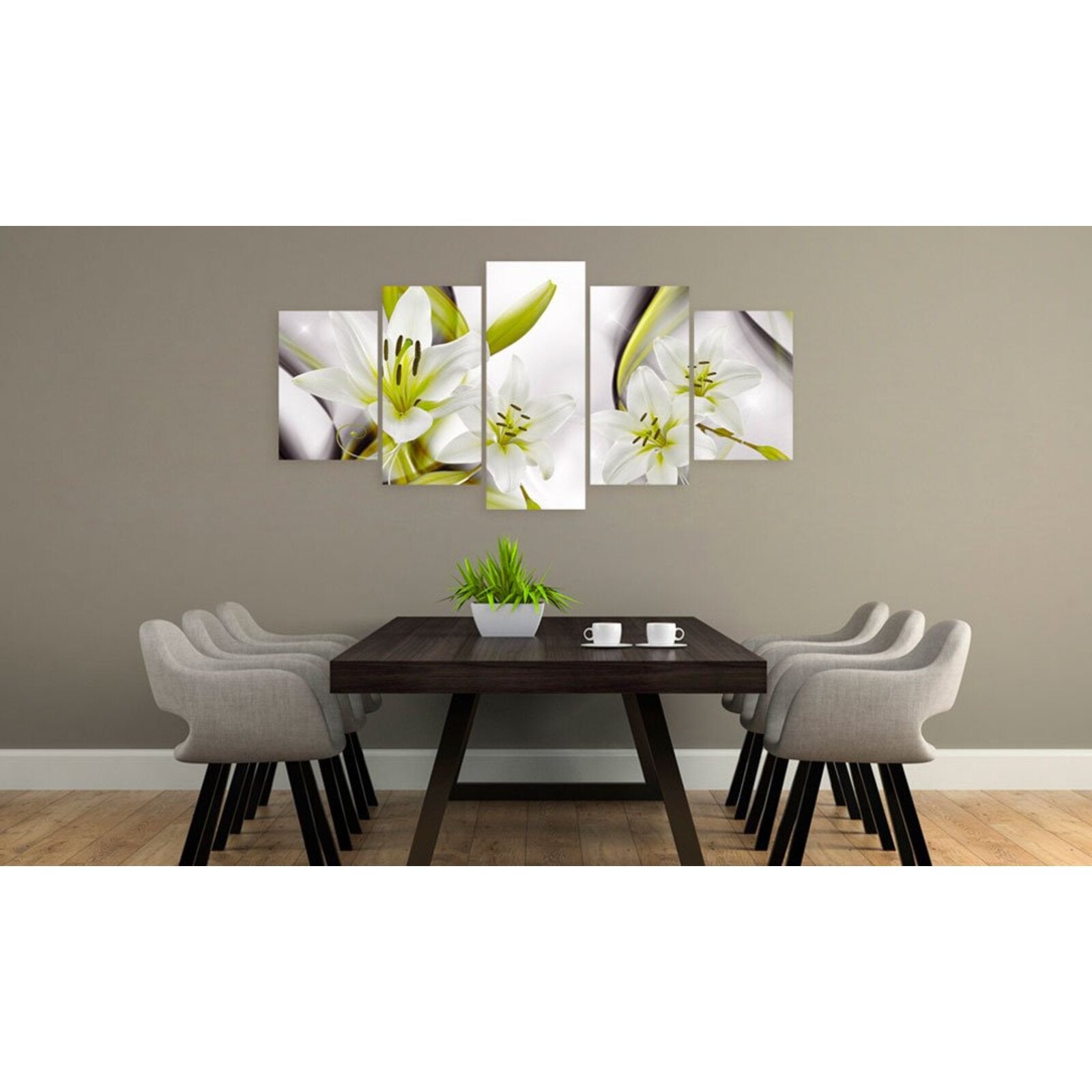 Tableau fleur royale - 100 x 50 cm - 2