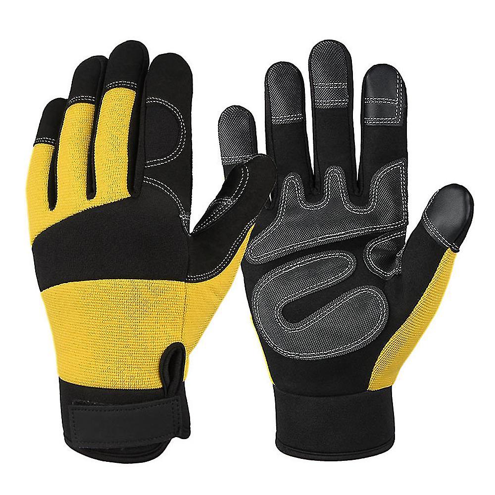 (M) 1 paire de gants de jardin Pureh, gants de jardin de plantation, gants de travail d'entretien de bâtiment - 3