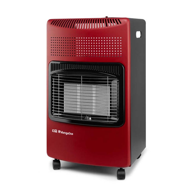 Kuchenka gazowa Orbegozo HCE 74 4200 W czerwona nowoczesny design
