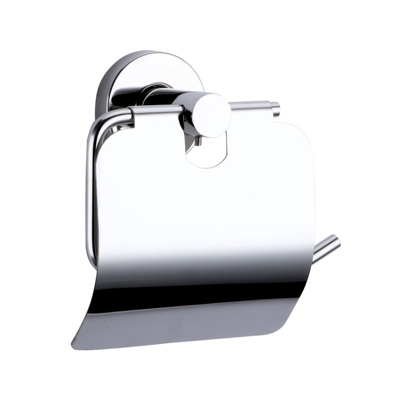1. Uchwyt ścienny na papier toaletowy chromowany