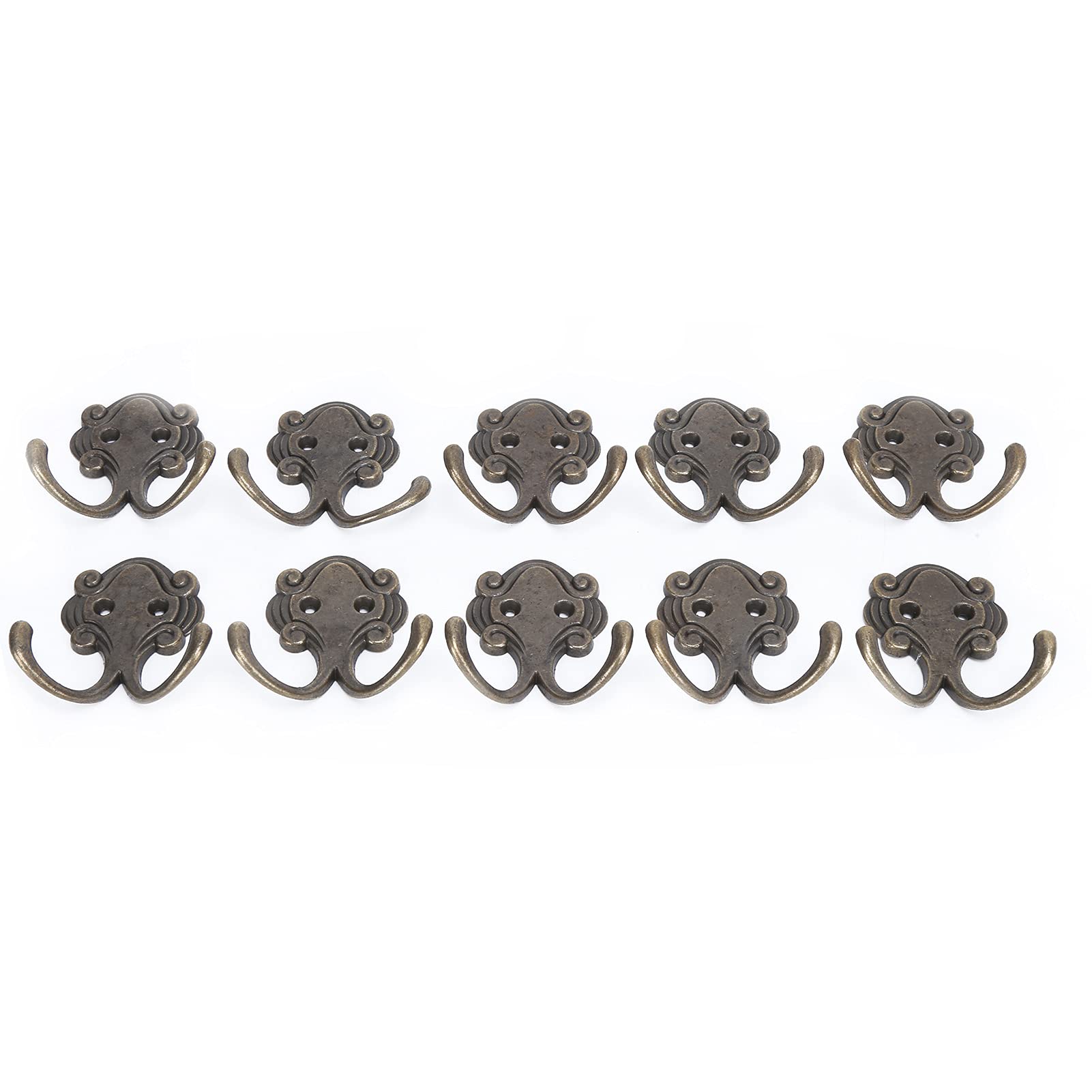 Lot De 10 Crochets D'arrimage élastiques En Nylon Blanc – Pour Housse De Bateau, Kayak, Canoë, Pagaie, Avec 2 Trous De Montage