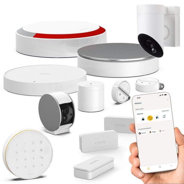 Somfy - Home Alarm Essential - Pack video plus