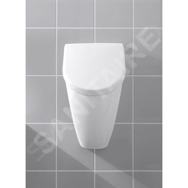 Villeroy & Boch Subway urinoir d'aspiration, ovale, pour couvercle, 315x285x535mm, 751301R1, Farbe: Céramique blanche Plus - 4