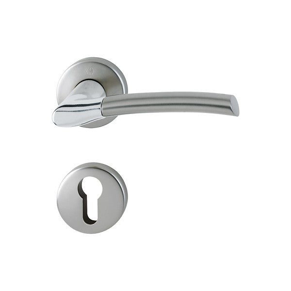 Maniglia Per Porte Hoppe Milano - Design Moderno In Alluminio Satinato Bronzo