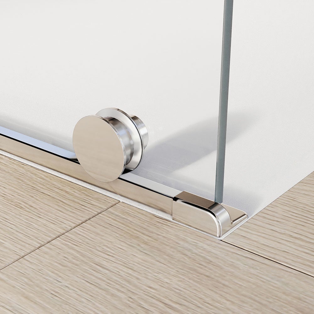 BERNSTEIN - Cabina de ducha de cristal transparente 8mm Cabina de ducha completa estanca Cabina de ducha con puerta corredera - NT101 - 195x140cm - 5