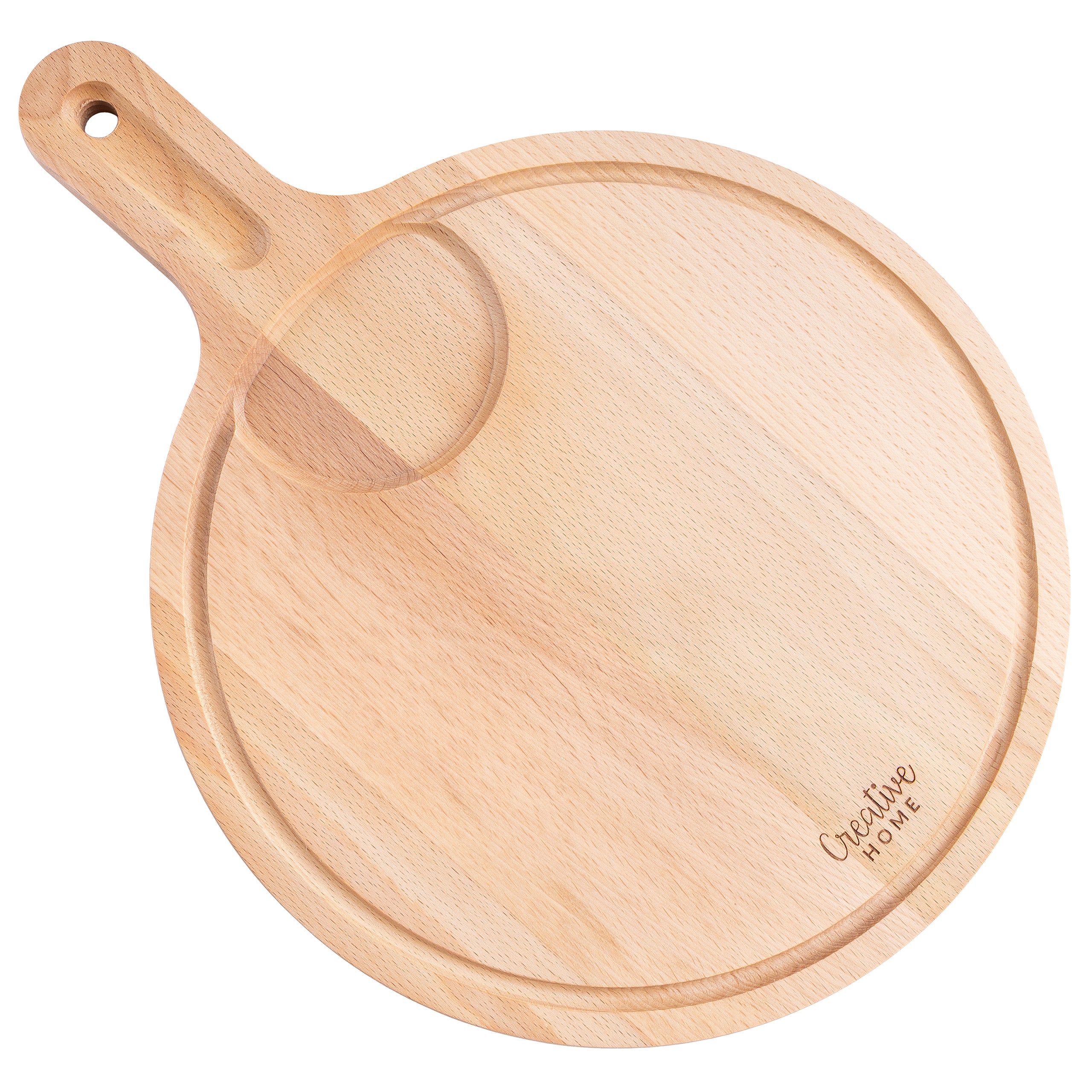 Lazy Susan ROTANTE TAVOLA ROTONDO DI LEGNO GIREVOLE SERVIZIO Pizza Torta 25 Cm 1202852