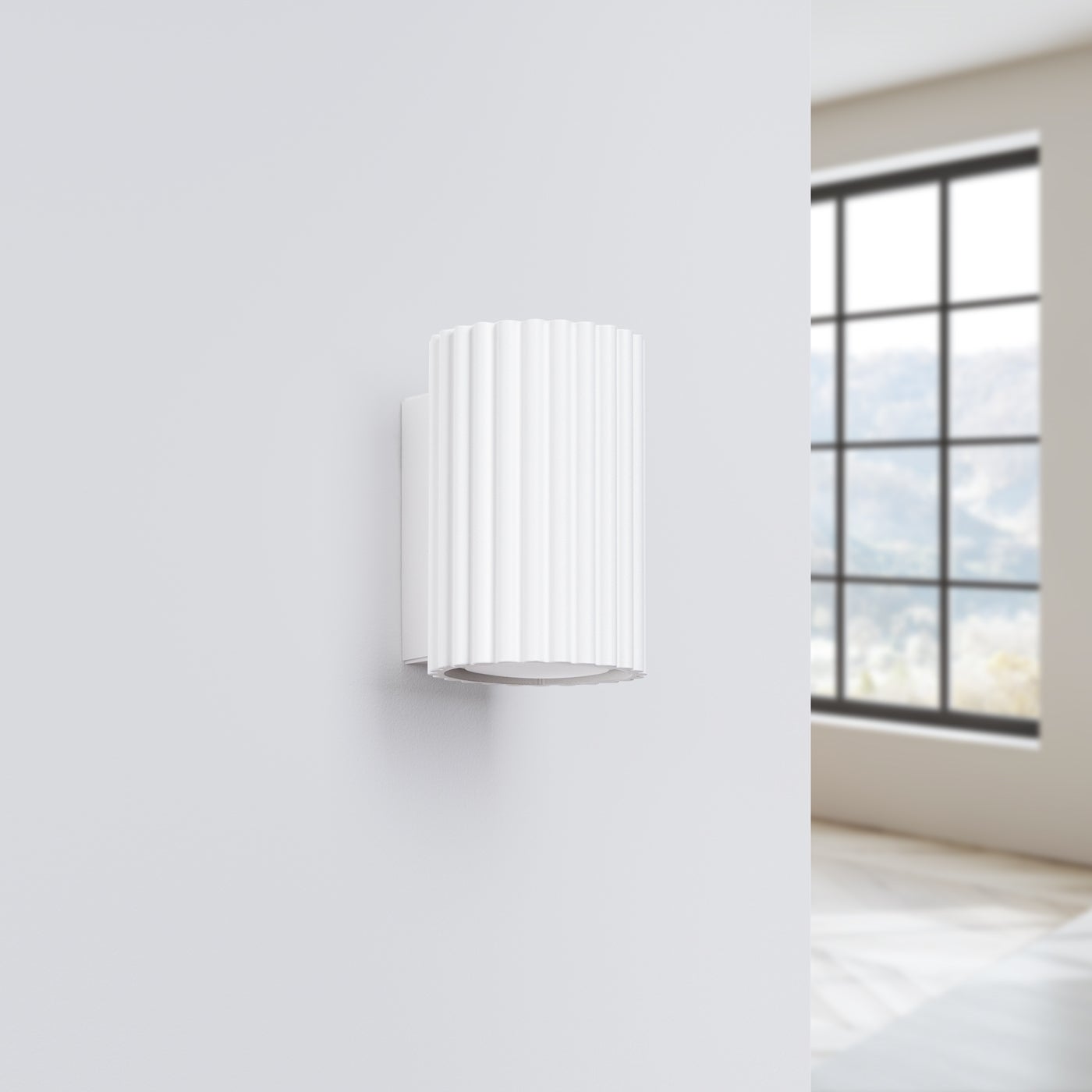 Kinkiet GLOOW 10 biały LED 4000K - 6.5x8.5x10cm Sollux