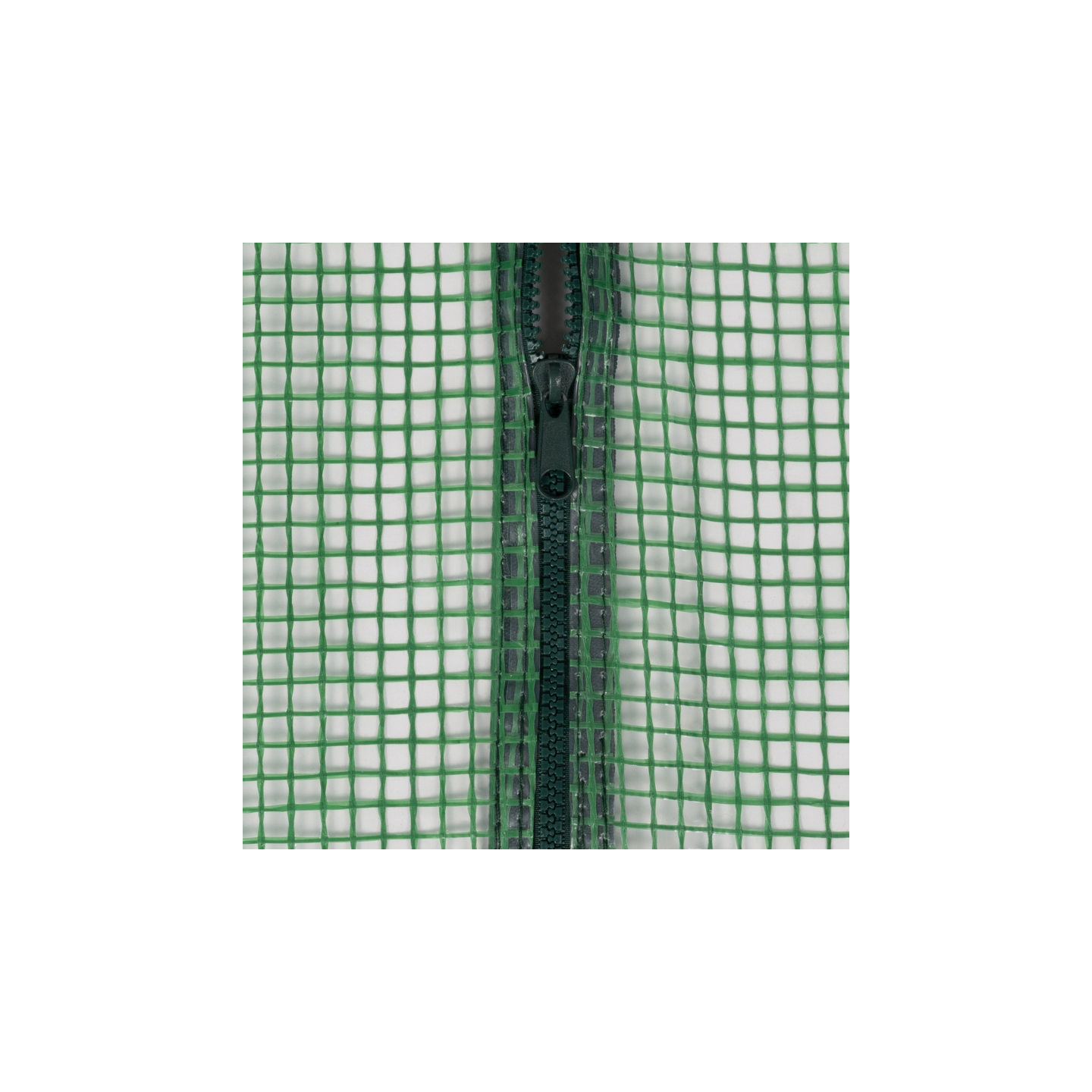 Bâche de rechange 130 gr/m² pour serre tunnel 6m² verte 2 sections ROMA - 4