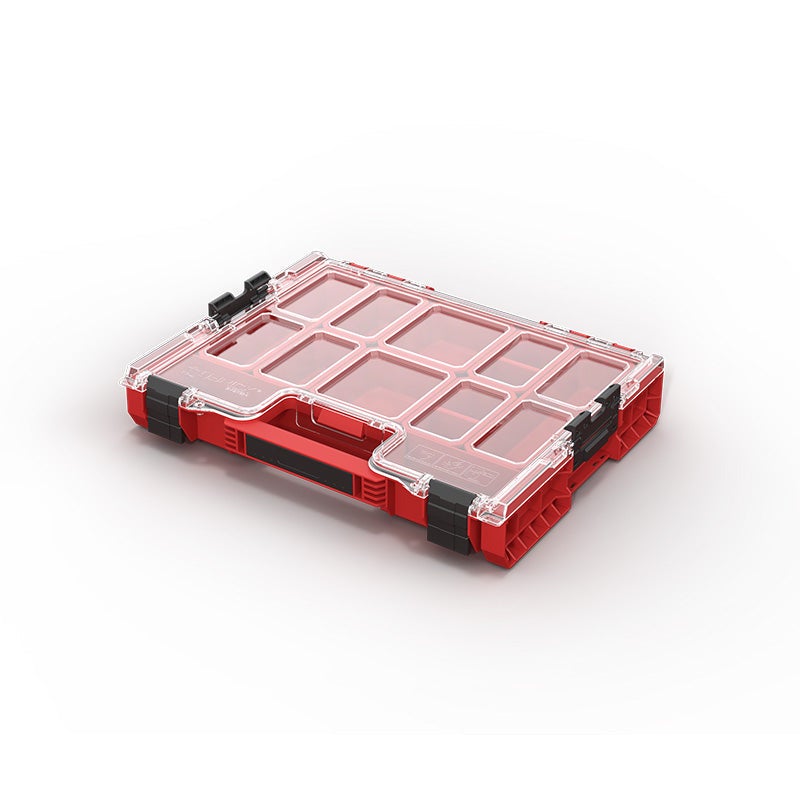 QBRICK SYSTEM PRO 200 ORGANIZER Z PRZEGRODAMI 450x358x79mm 6l RED ULTRA