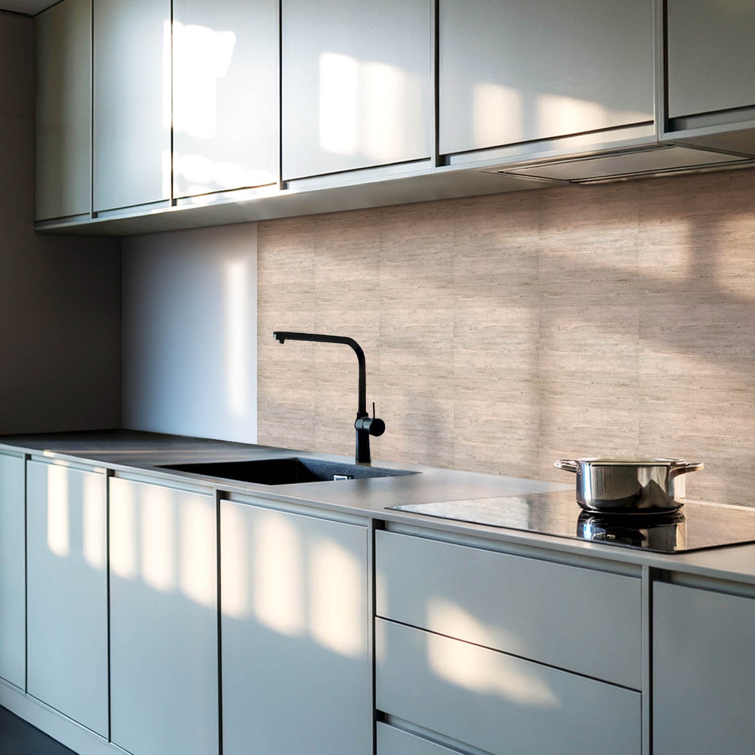 Dalles murales décoratives, Dalles PVC | 20x20x20 |Texture bois naturel - 2
