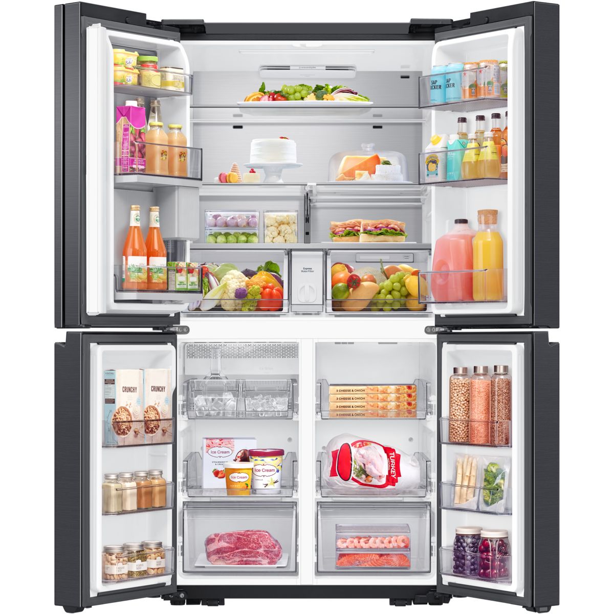Réfrigérateur multi portes SAMSUNG RF65DG960ESG - 2