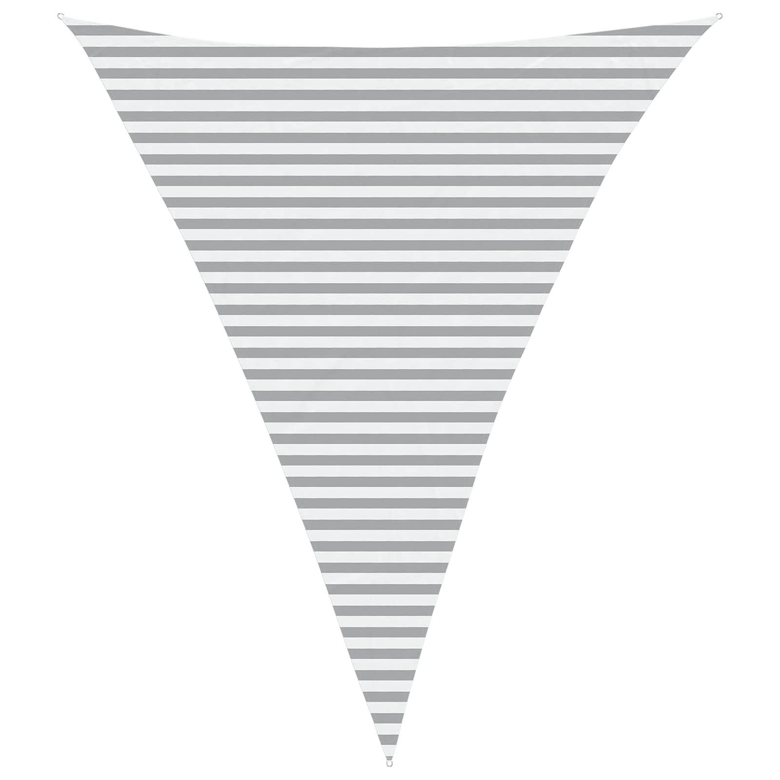 Voile d’ombre triangulaire 100 % polyester Oxford pour la terrasse, 4 × 5 × 5 m - 2