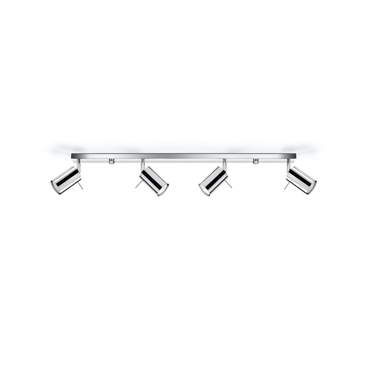 Plafon BRIIX 4L chrom LED 4000K - 80x6x16cm Sollux