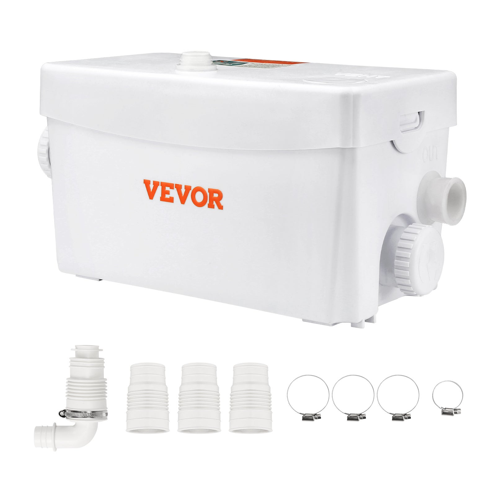 Sanitrit Broyeur Sanitaire Pour WC Lavabo Douche Pompe Avec