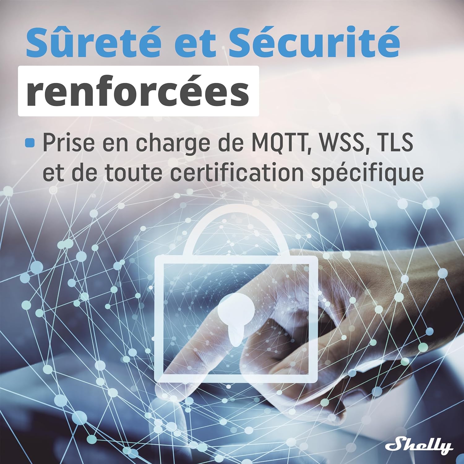 Shelly Plus 1 - Relais interrupteur connecté - 16A - Wi-Fi&Bluetooth - Contacts secs - Commande distance porte de garage, éclairage - 7