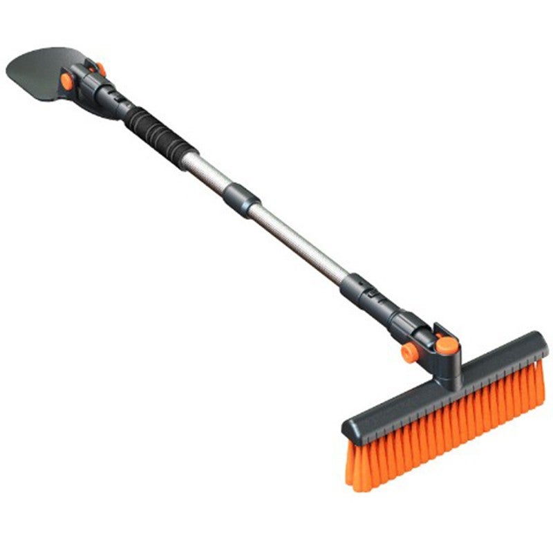Racleta auto pentru zapada Flippy, cu doua capete, maner lung, 48-78 cm