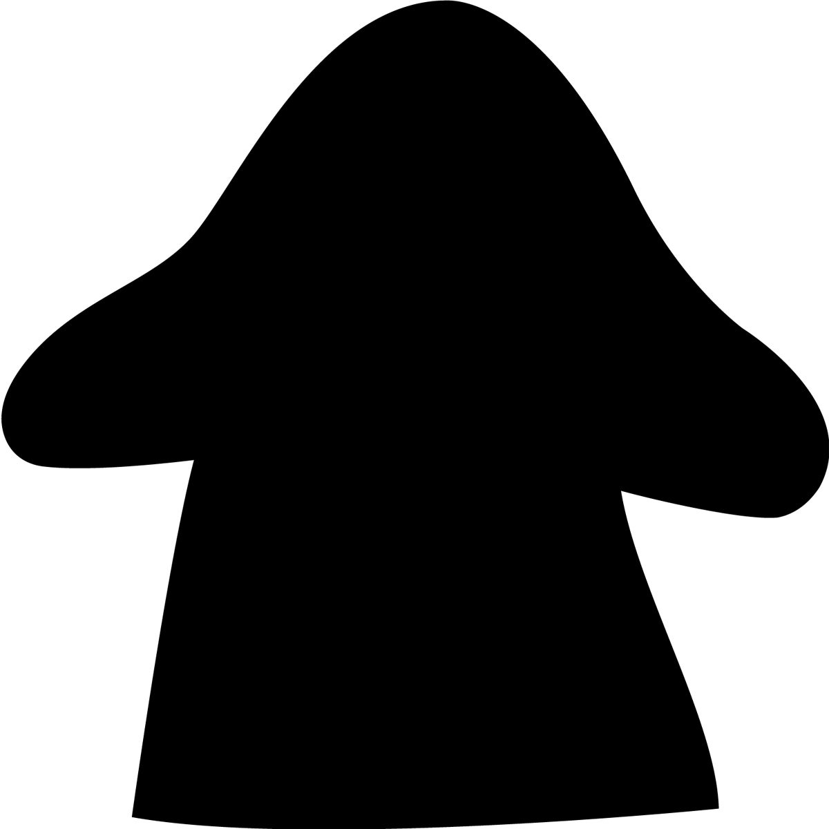 Adesivo Ombra di fungo - Sticker adesivo - adesivi murali - 110x110cm - 4