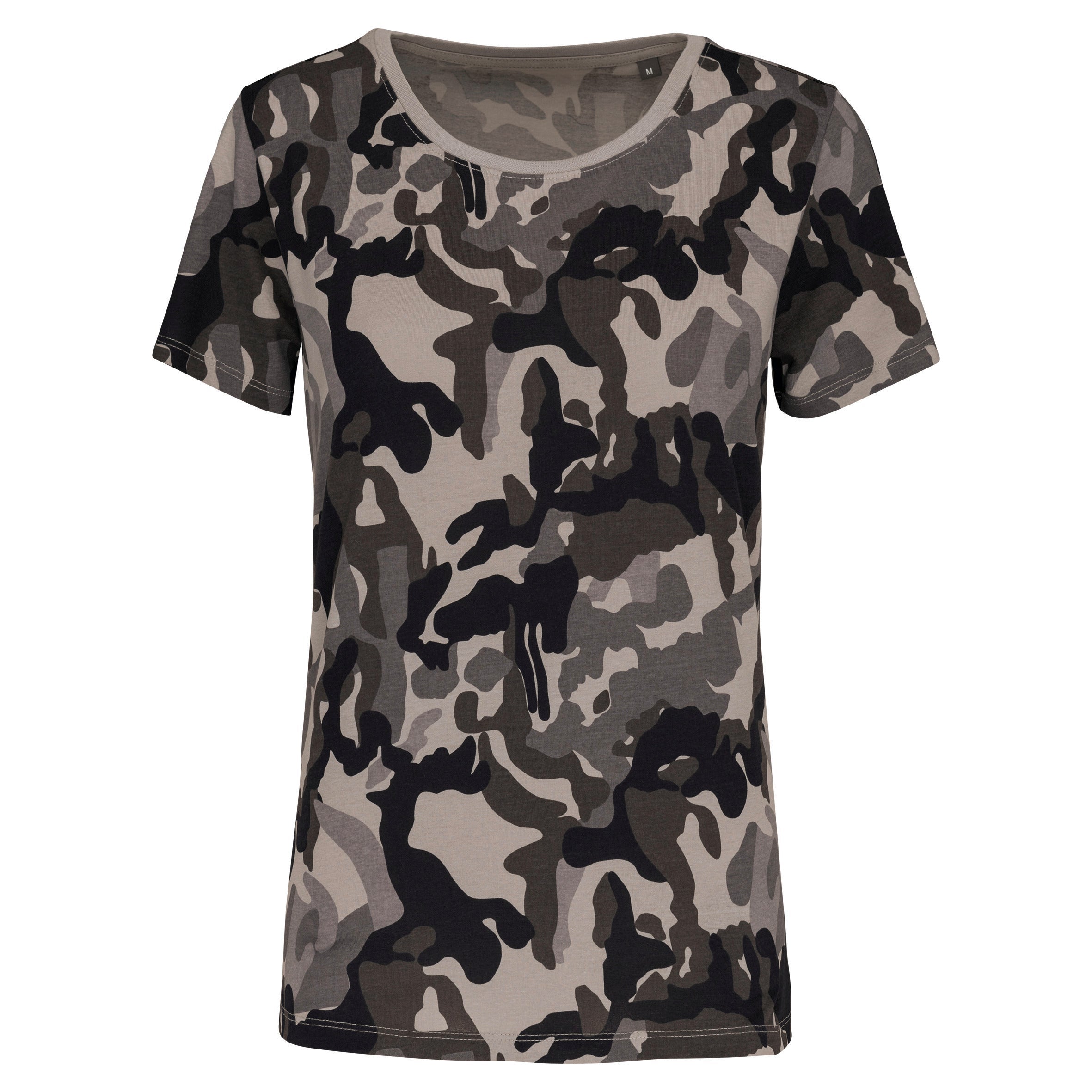 Tee shirt pour femme personnalisé - manches ourlets - BY021