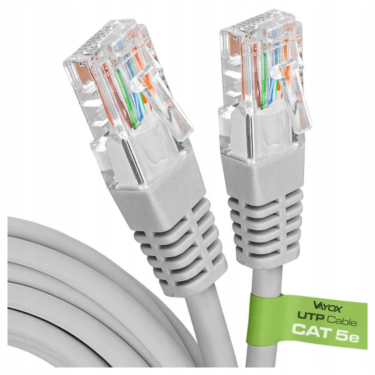 Kabel sieciowy UTP Patch Cord Cat.5e 0,5m VA0158-0,5 Vayox