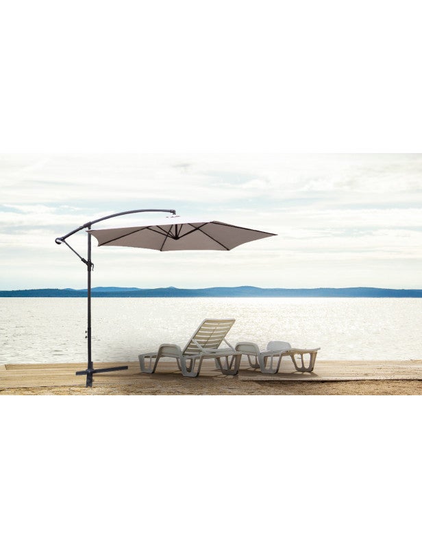 Ombrellone BEAUSOLEIL® COLLIOURE Grigio - 3