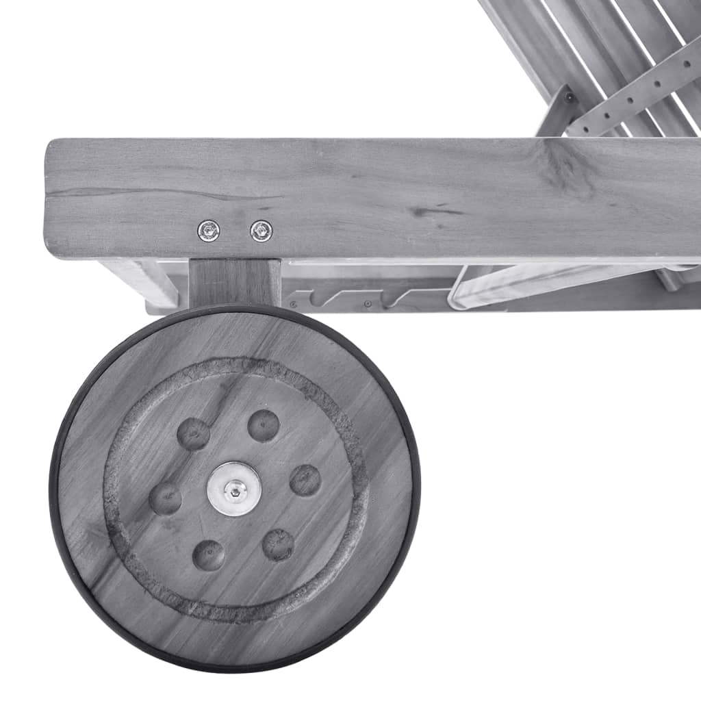 Sdraio sedia a sdraio lettino da giardino lettino da giardino terrazza mobili da esterno con cuscino in l 02_0012480 - 4