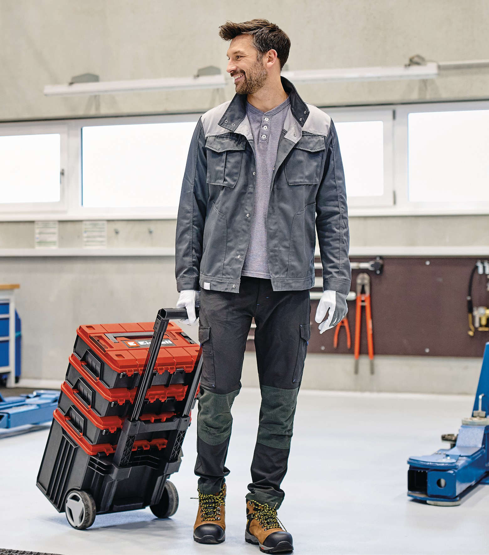 Caixa torre Einhell E-case System 3 peças - 4