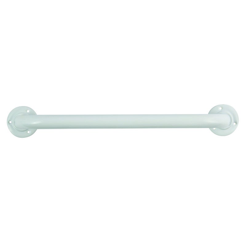 Barre de redressement ou d'appui Acier 60cm Blanc MSV - 2