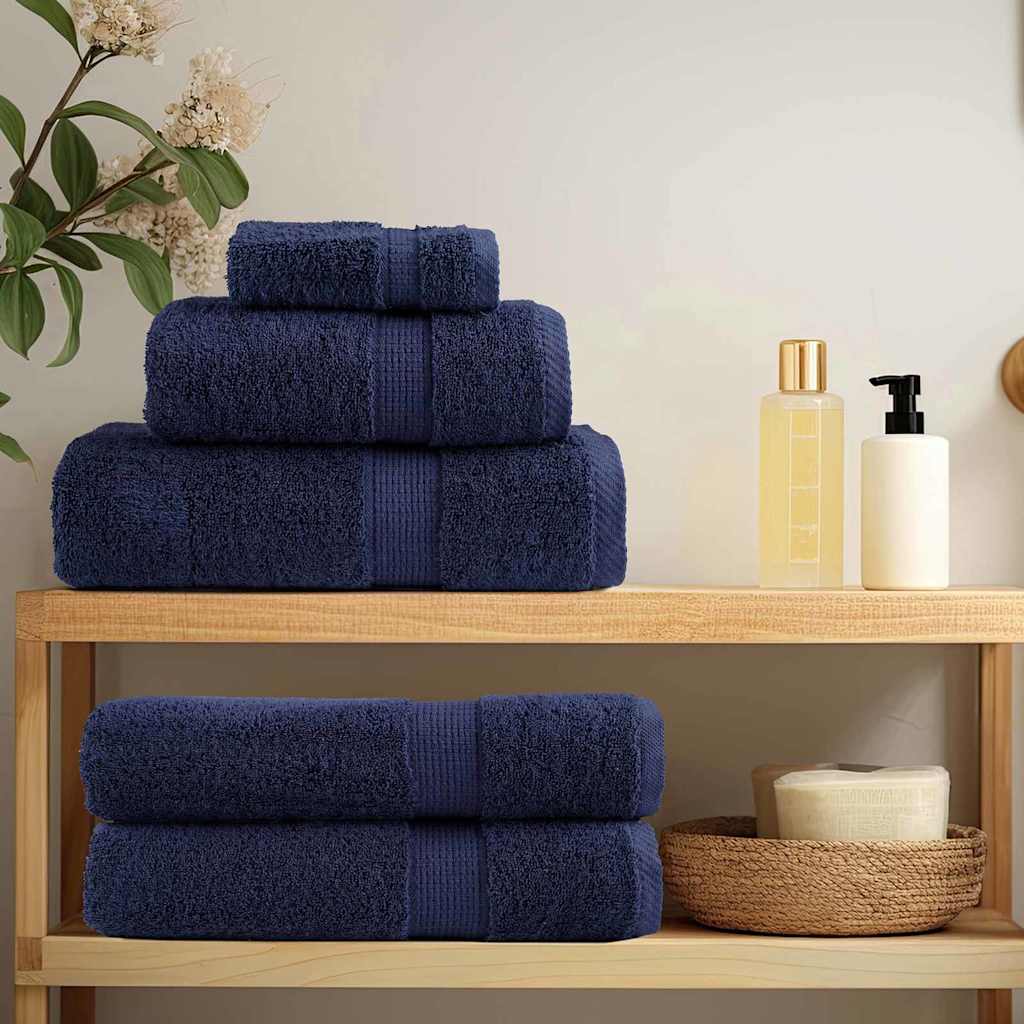 Baina Set regalo 04, panno per il viso 30 x 30 cm, 4 pezzi, tabacco