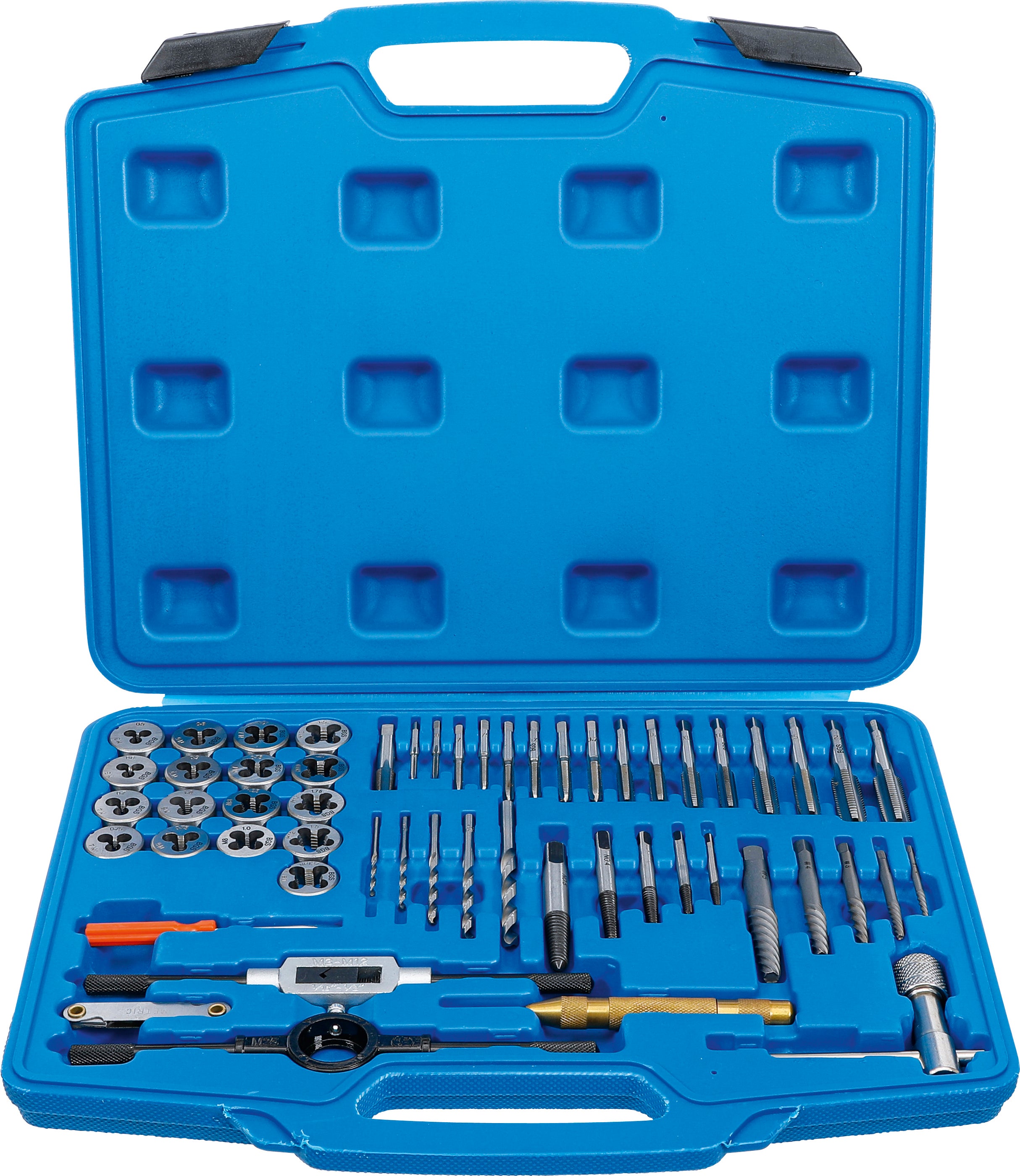 Bgs Technic  Juego De Machos Y Terrajas, M3, M12, 56 Piezas , Leroy Merlin