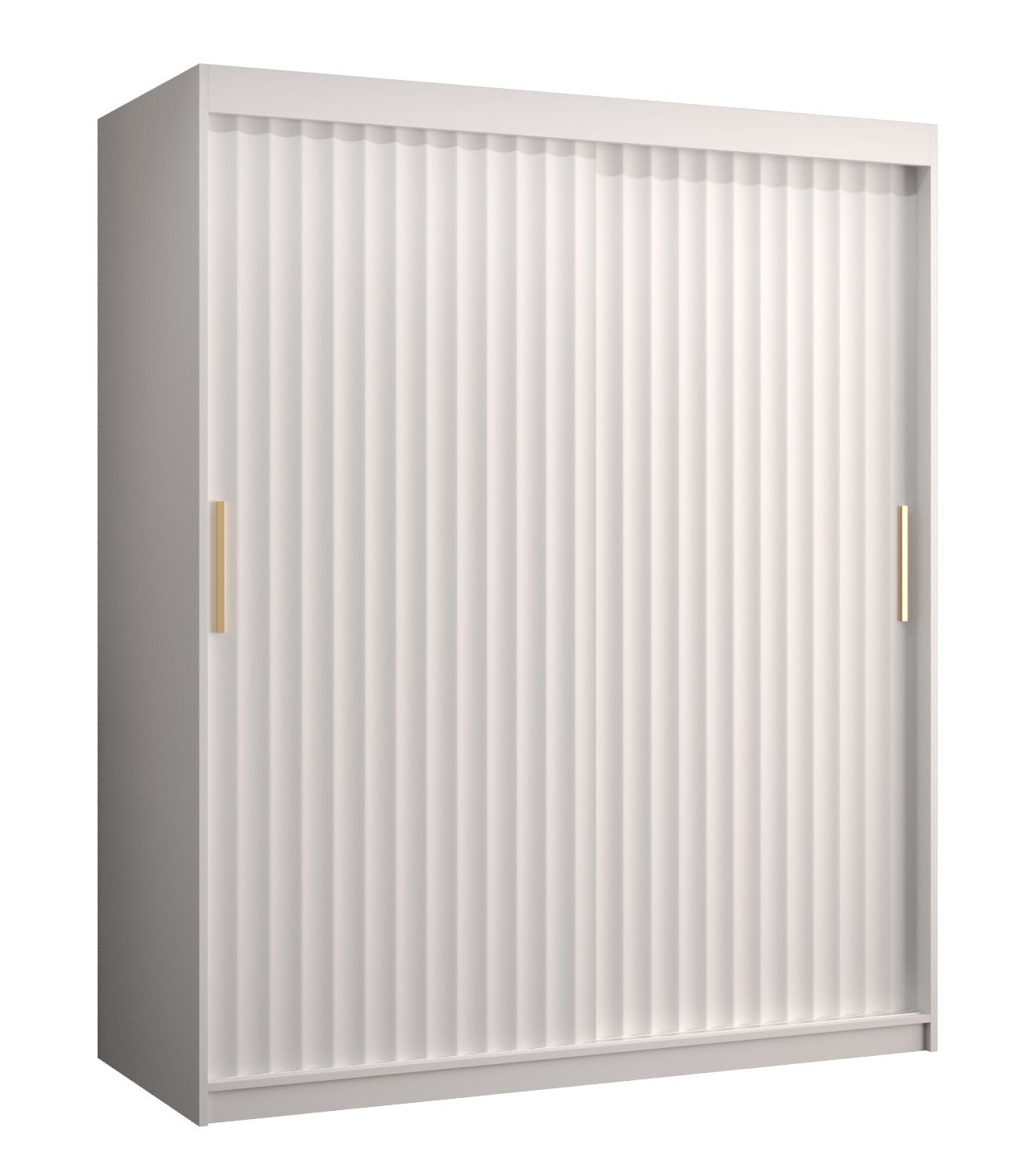 Szafa przesuwna garderoba RIFLO WAVE 1 150 x 62 x 200 cm Biały - Abiks Meble