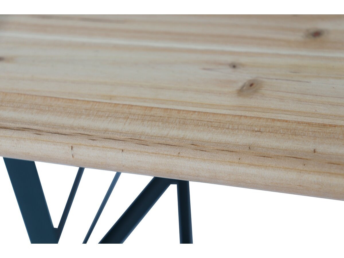 Mesa dobrável de jardim brasserie com 2 bancos 