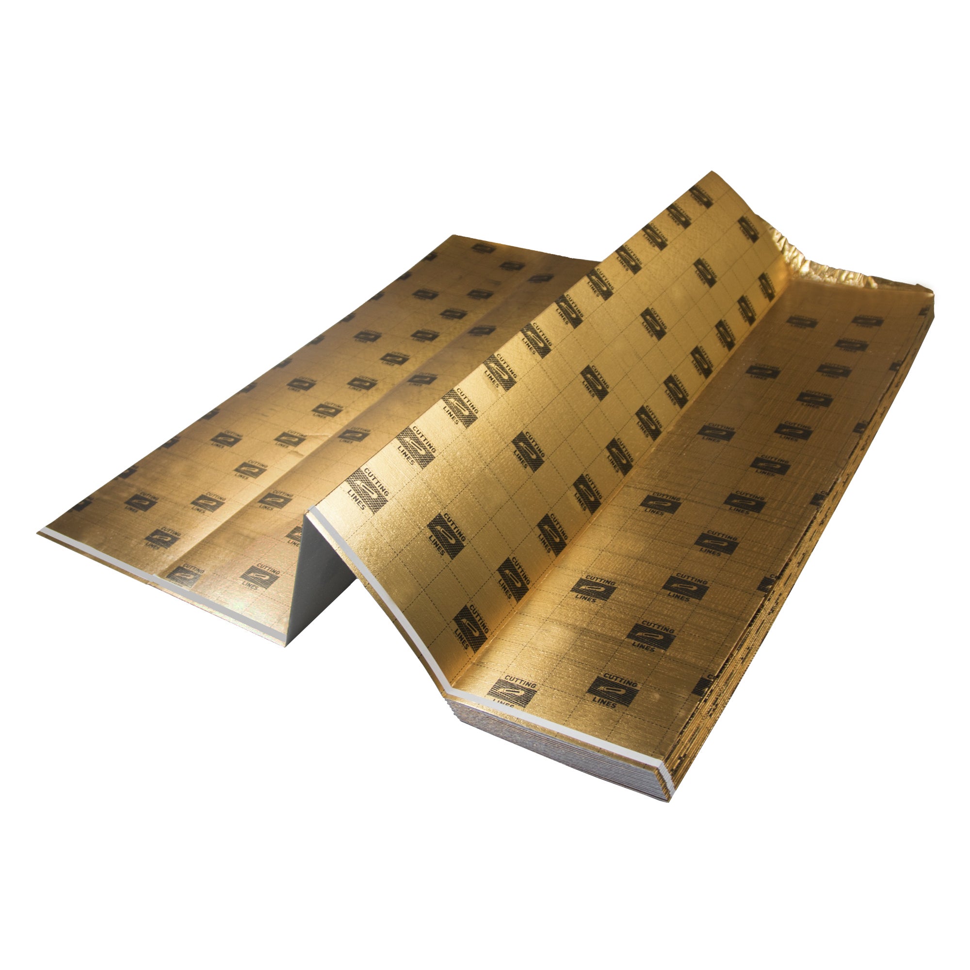 Souscouche parquet ISOFLOOR film alu ép 1.6 mm acoustique 18 m2 15m x 1.2m - 4