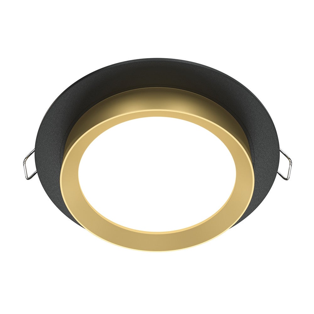 Oprawa sufitowa wpuszczana podtynkowa Hoop czarna 1xGX53x15W okrągła IP20 wym: 5,3 x 11 x 11 cm aluminium Maytoni