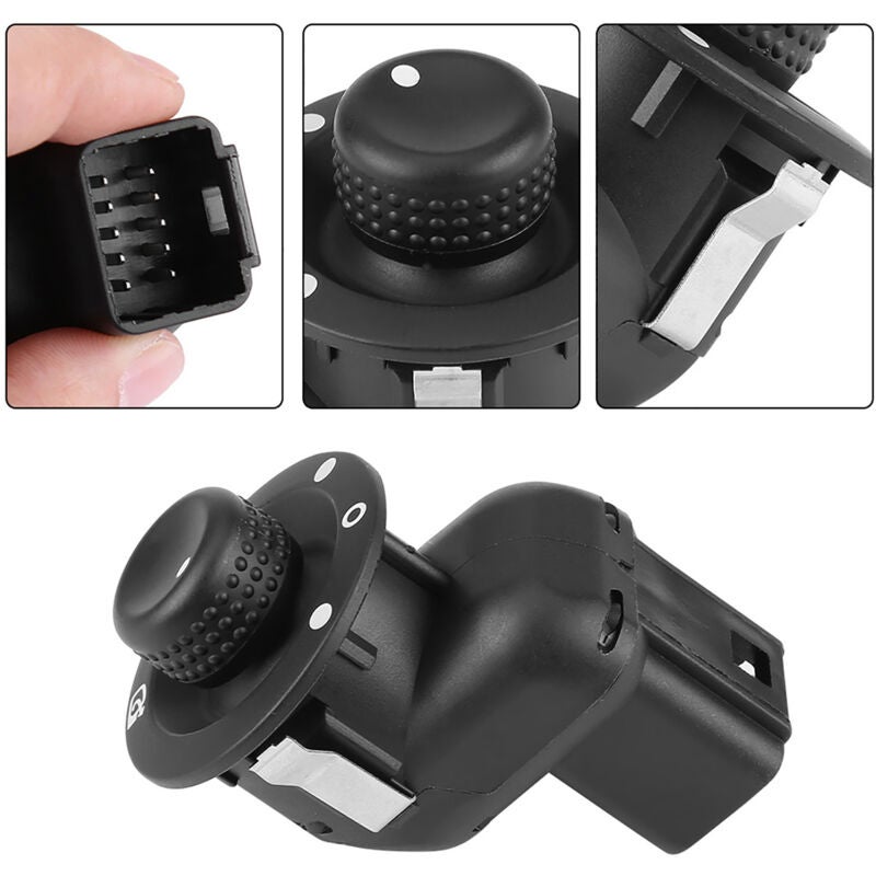 Bouton Commande Retroviseur pour Scenic 2 Clio 4 Electrique Reglage Extérieur Miroir Interrupteur 8200676533 pour Laguna II Megane 2 Kangoo - 3