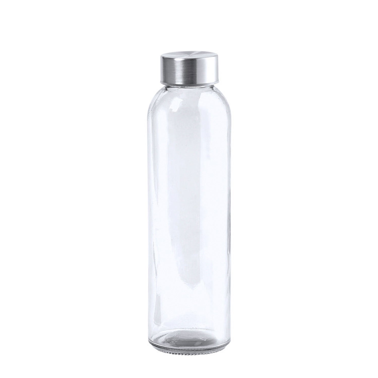 2 Bouteilles En Verre Avec Bouchon à Vis - Carafe 50 Cl Pour Eau, Jus, Vin - Hauteur 20,5 Cm