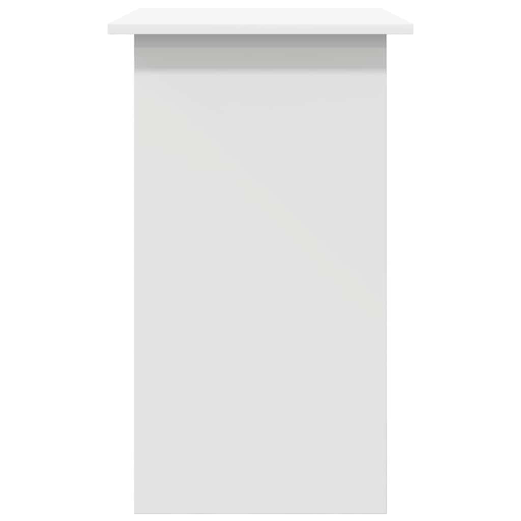Bureau en contreplaqué blanc 80x45x74 cm - COMFORTXL - 5