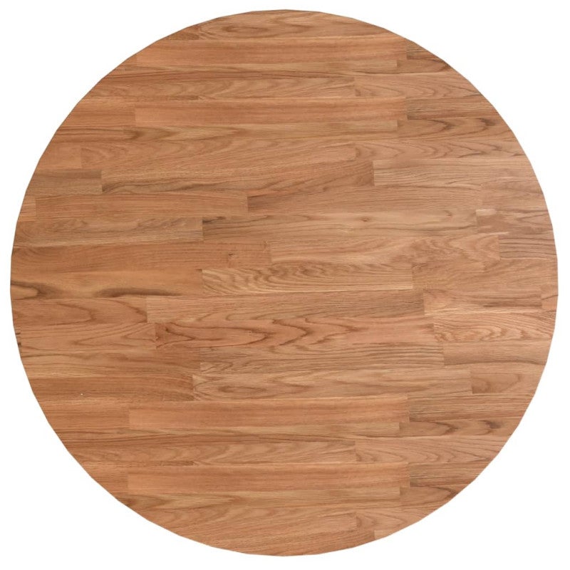Piano Per Tavolo Rotondo VidaXL In Legno Massello Di Mango – Ø60×1,5 Cm, Grezzo E Naturale