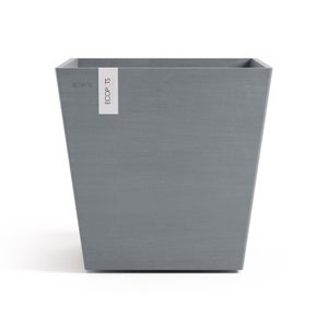Sottovaso rotondo Ecopots 60 per vasi da fiori - L 50,5 cm x P 50,5 cm x A 3,5 cm - Grigio scuro - Uso interno ed esterno | Leroy Merlin