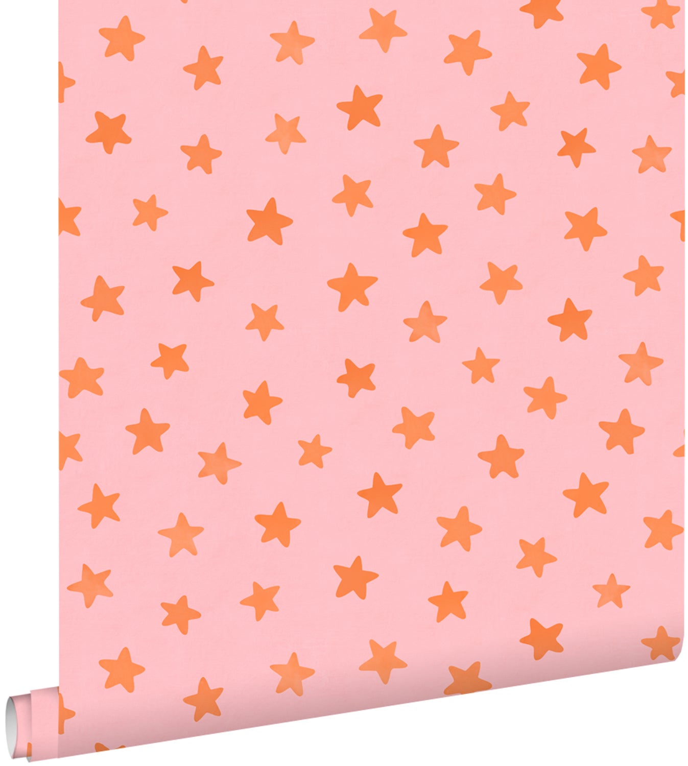 Tapeta ognie różowymIpomarańczowym - 50 x 900 cm - ESTAHOME
