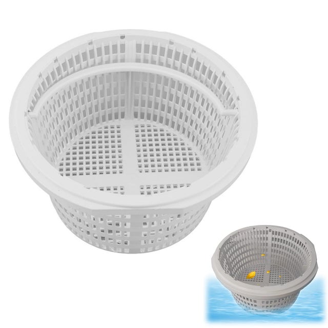 Cesta para Skimmer de Piscina,Cesta para Filtro Skimmer de Piscina de 19cm,Accesorio de Repuesto para una Limpieza Eficiente de la Superficie del Agua