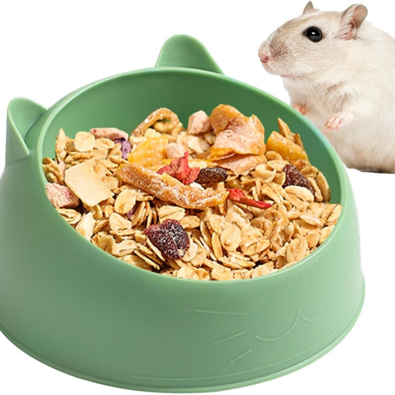 Miska dla chomika - Miska na jedzenie i wodę dla chomika - Miska na jedzenie dla małych zwierząt - Miska dla chomików i świnek morskich