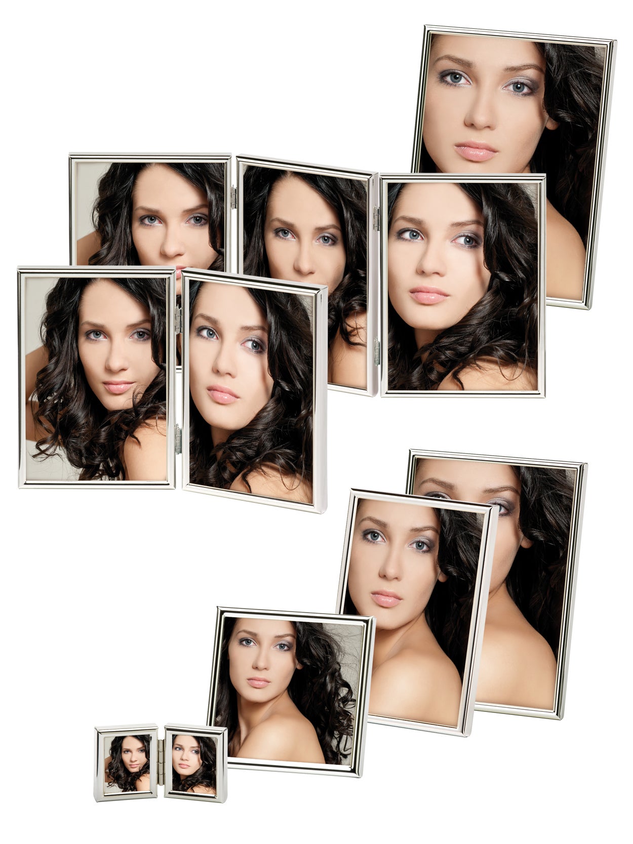 Chloe cadre à portrait 15X20 anthracite - 2