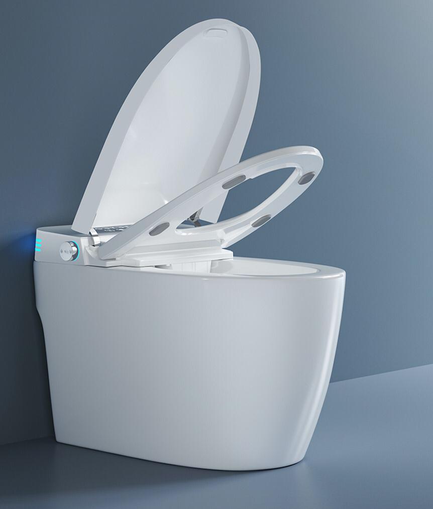 KLEENMAC Olivia KEB2025TRF Smart Toilet (bez zbiornika) (toaleta japońska) 250 mm odpływ pionowy Szary